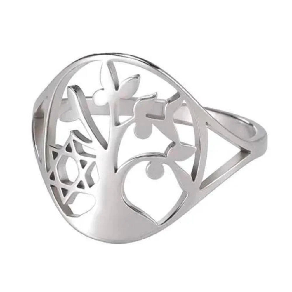 Bague Arbre de Vie Étoile – Image 3