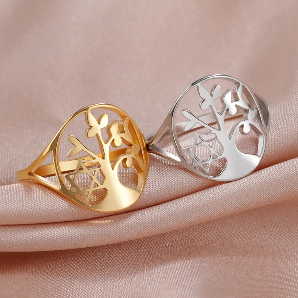 Bague Arbre de Vie Étoile – Image 6