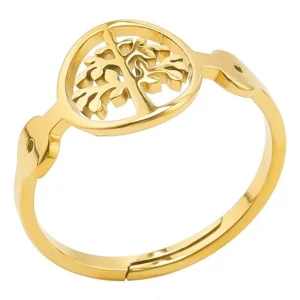 Bague Arbre de Vie Lotus