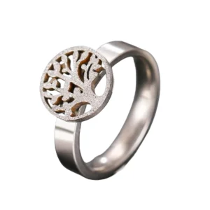 Bague Arbre de Vie Brillante