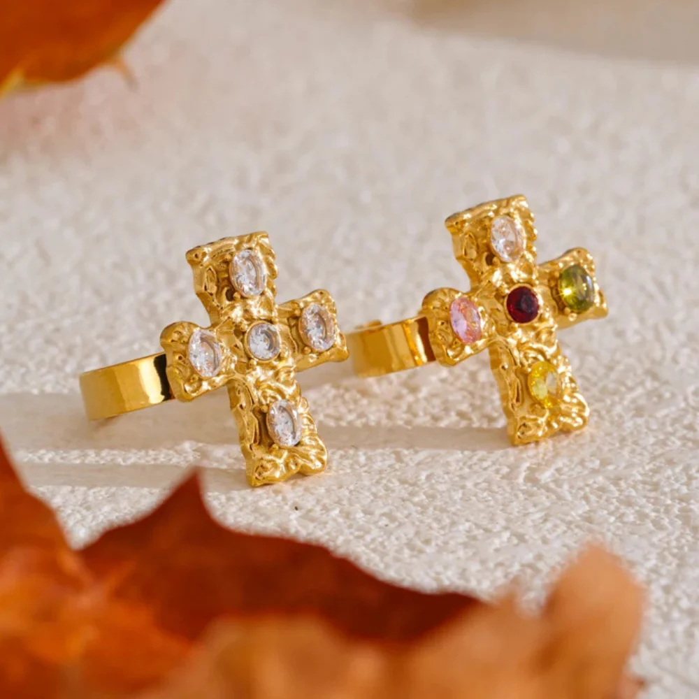 Bague Croix Vintage – Image 4