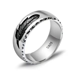 Anneau Plume Homme