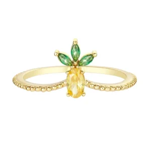 Bague Ananas Femme