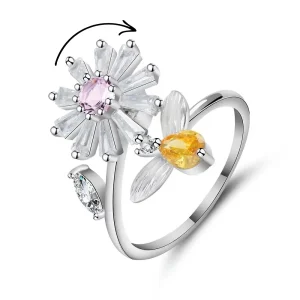 Bague Abeille Anti-Stress