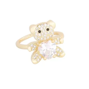 Bague Ourson Cœur