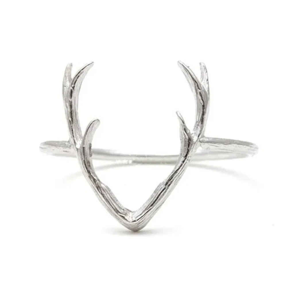 Bague Bois de Cerf Acier – Image 3