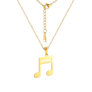 Collier Note de Musique