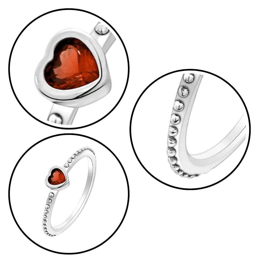 Bague Anneau Cœur – Image 4