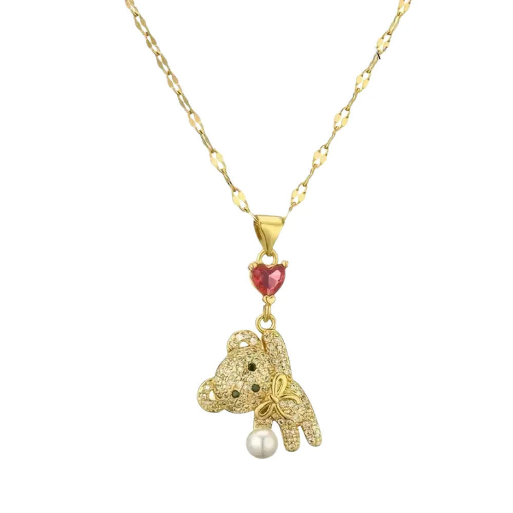 Collier Nounours Femme