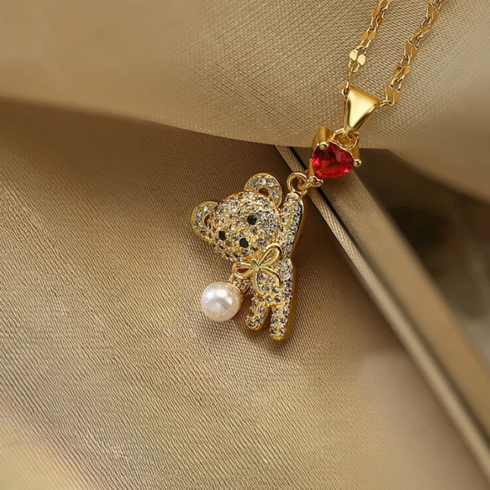 Collier Nounours Femme – Image 6