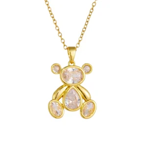 Collier Ourson Luxe