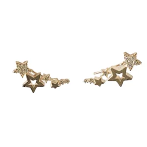 Boucles d'Oreilles Étoile Filante