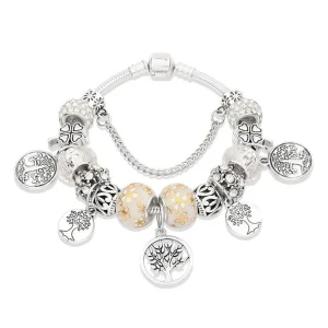 Bracelet Arbre de Vie Breloques Multiples