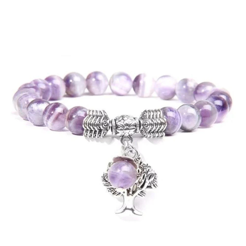 Bracelet Arbre de Vie Perle Argent – Image 8