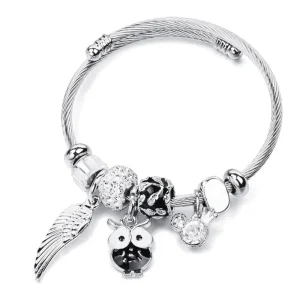 Bracelet Chouette Breloque