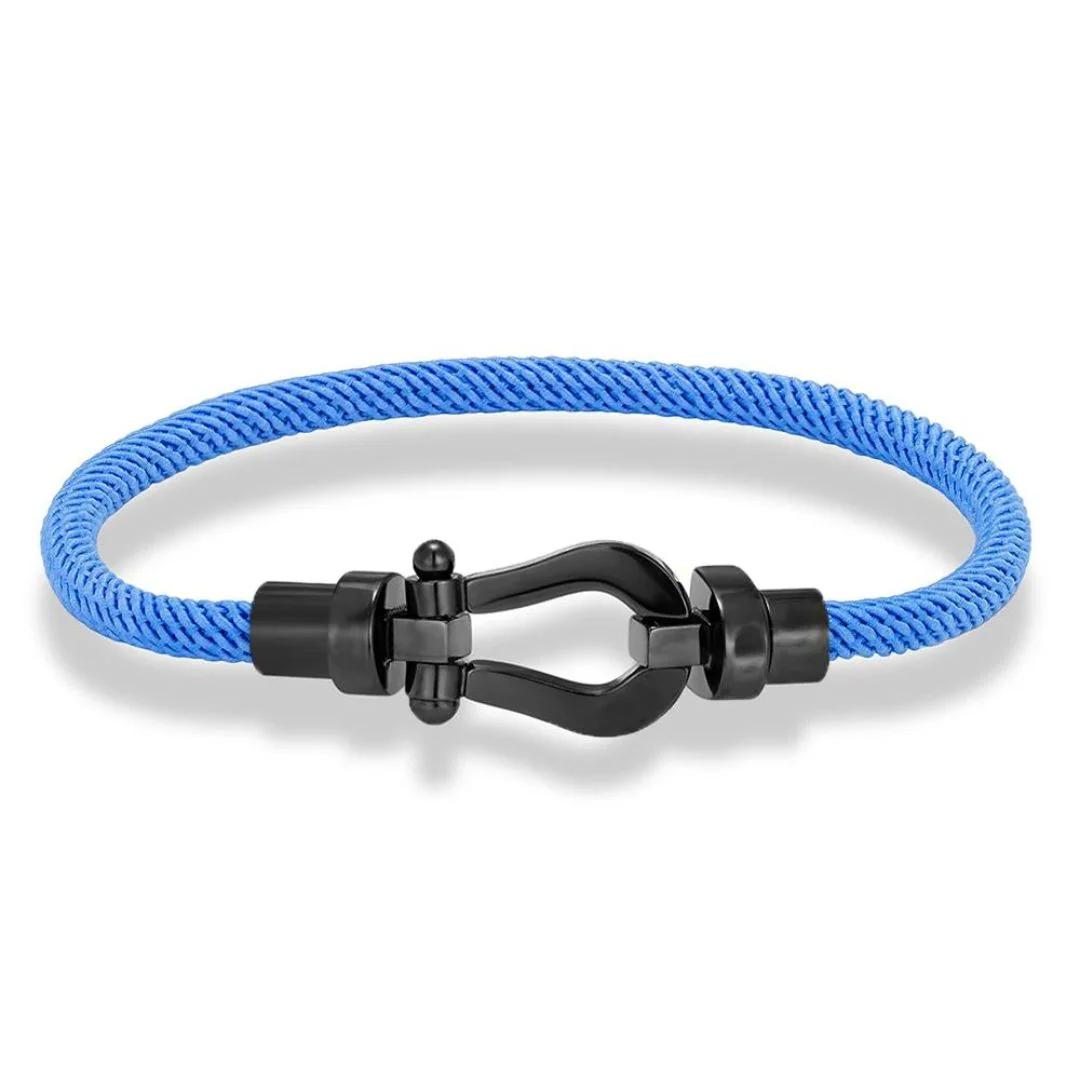 Bracelet Fer à Cheval Tissu – Image 4