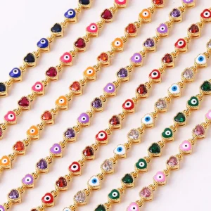 Bracelet Œil Strass Femme