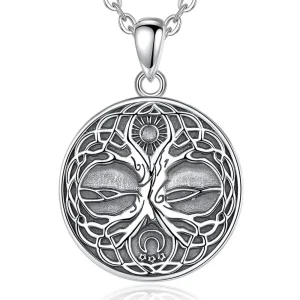 Collier Médaille Arbre