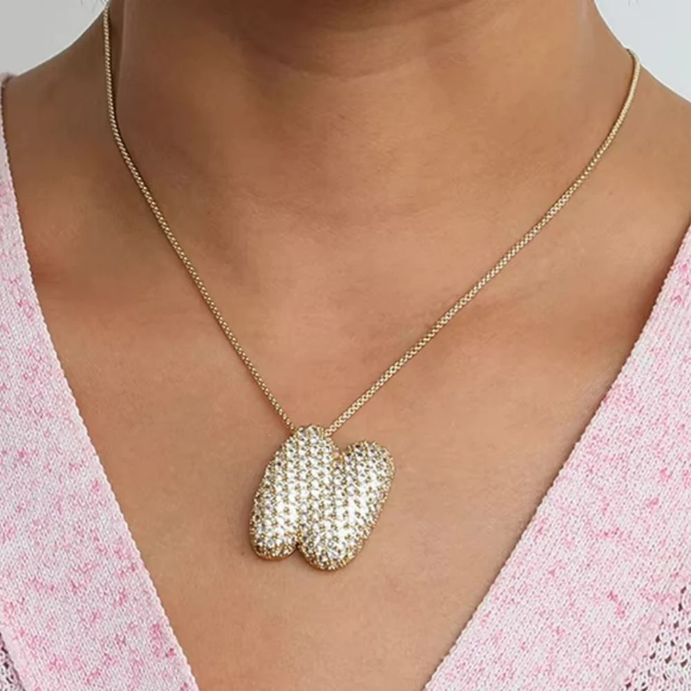 Collier Lettre N Bubble – Image 3