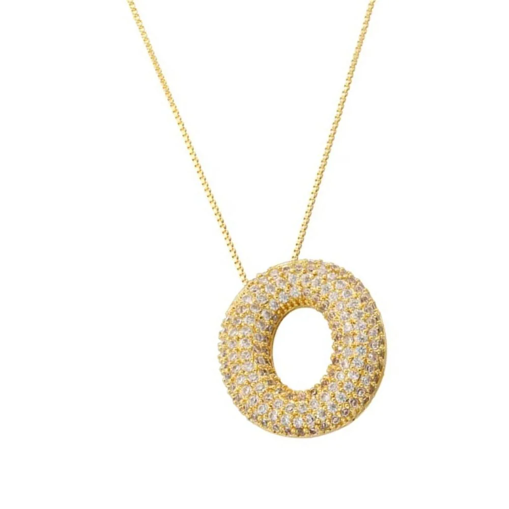 Collier Lettre O Bubble – Image 2
