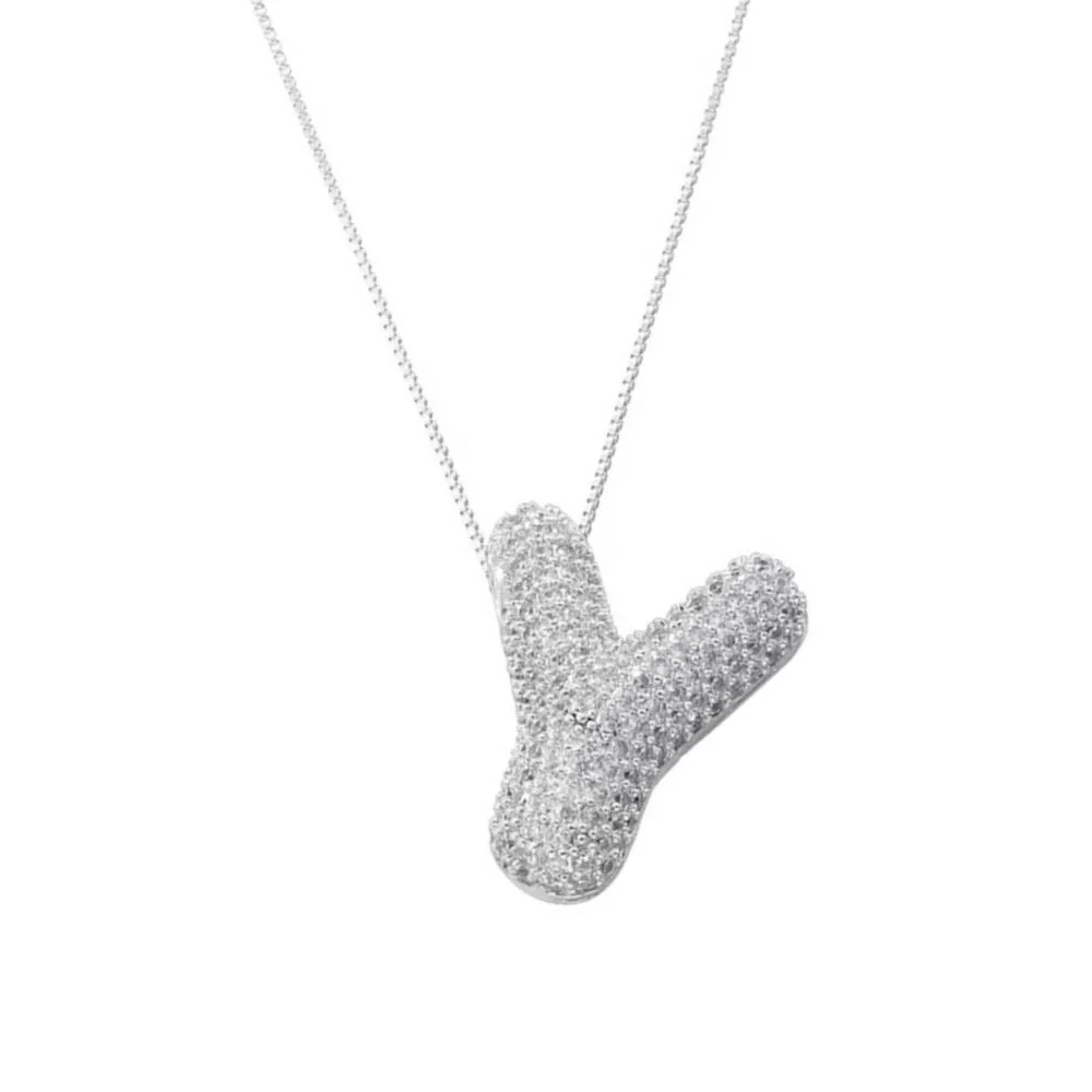 Collier Lettre Y Bubble – Image 4