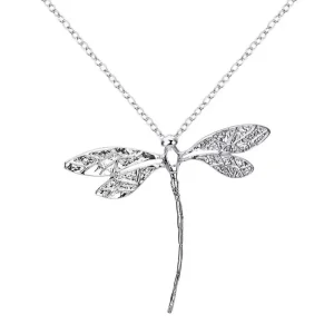 Collier Libellule Argent