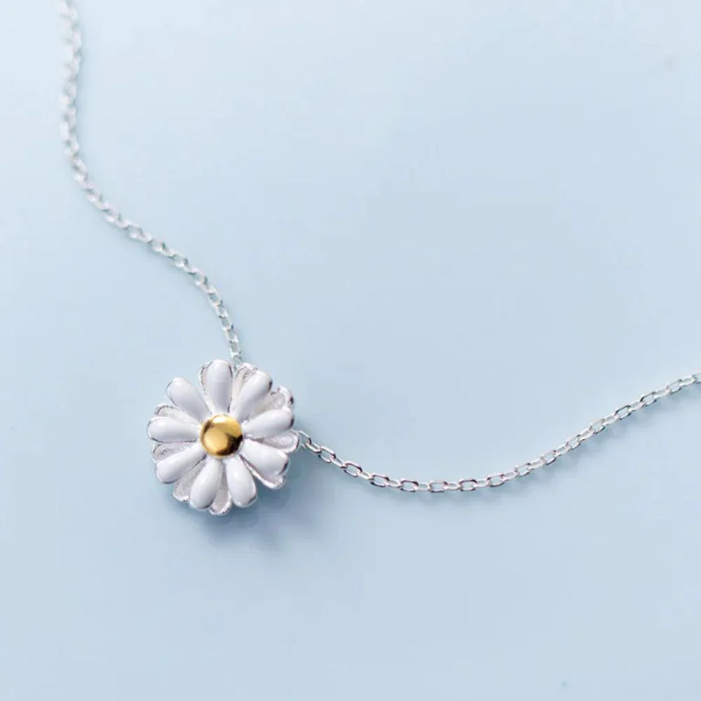 Collier Marguerite Argent – Image 7