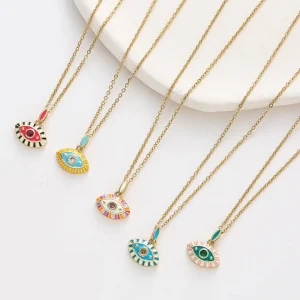 Collier Å’il Grec