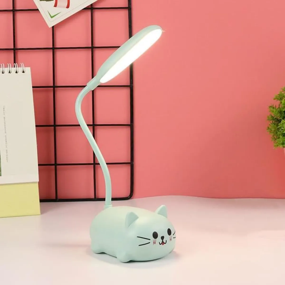 Lampe de bureau à LED pour enfants recharge sans fil étudiant apprentissage lampe protection des yeux